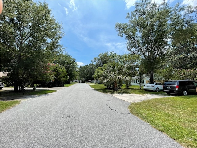 view of road