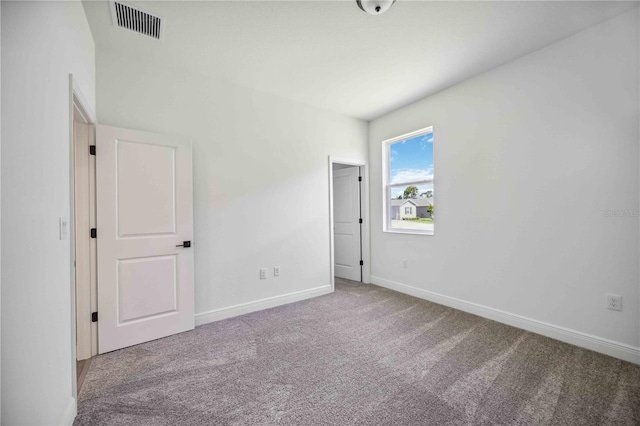 unfurnished bedroom with carpet