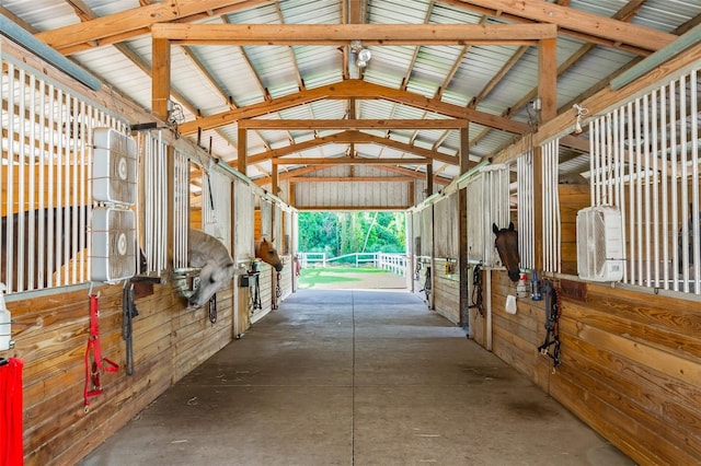 view of stable