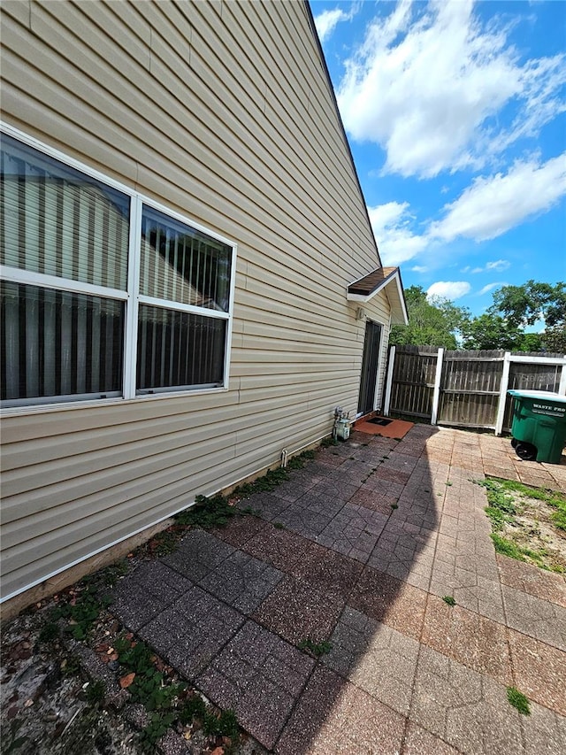 exterior space featuring a patio area