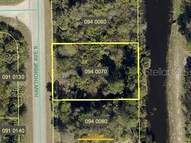 553 Hawthorne Ave S, Lehigh Acres FL, 33974 land for sale