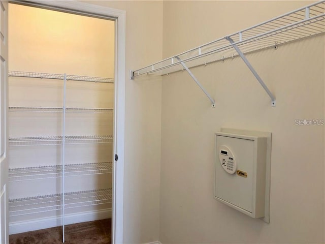 view of laundry room