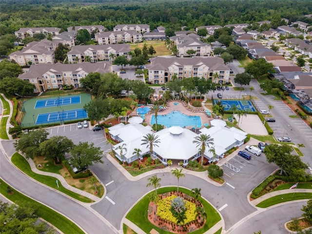 8101 Coconut Palm Way Unit 203, Kissimmee, FL 34747 - aerial view of a pool
