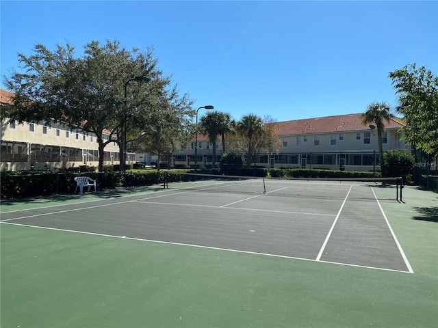 view of sport court