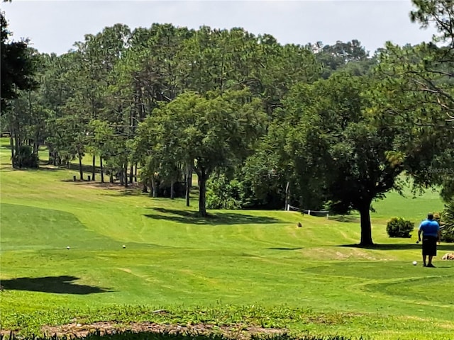 surrounding community with a lawn