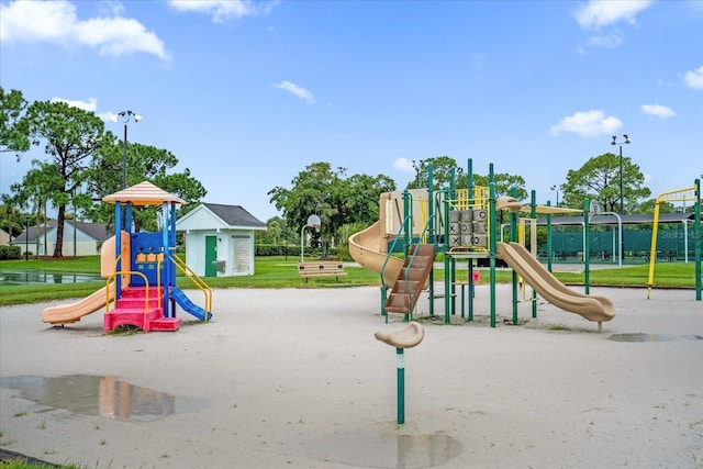 view of community play area