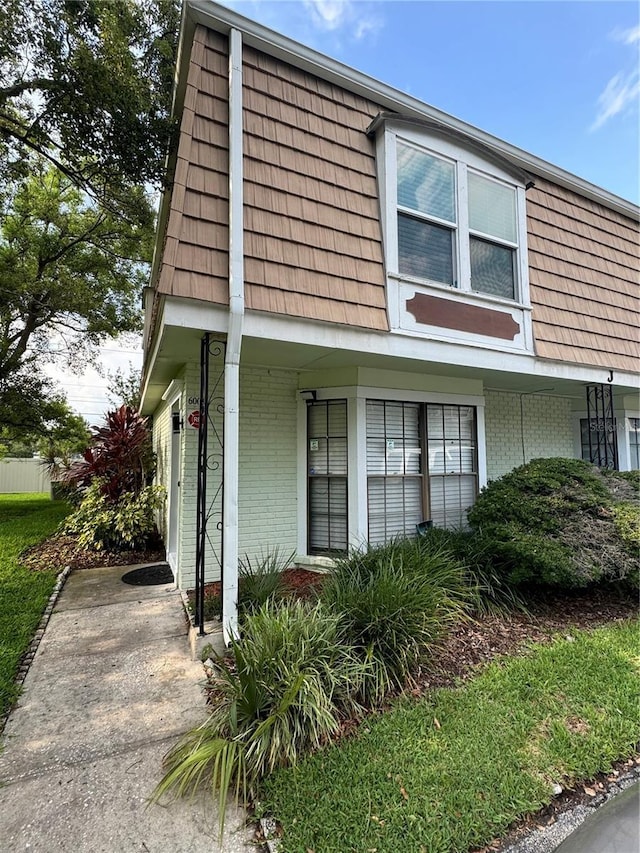 view of property exterior