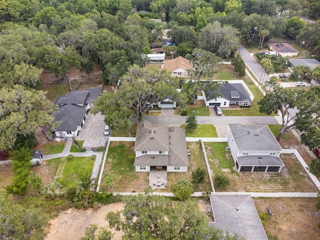 birds eye view of property featuring a residential view