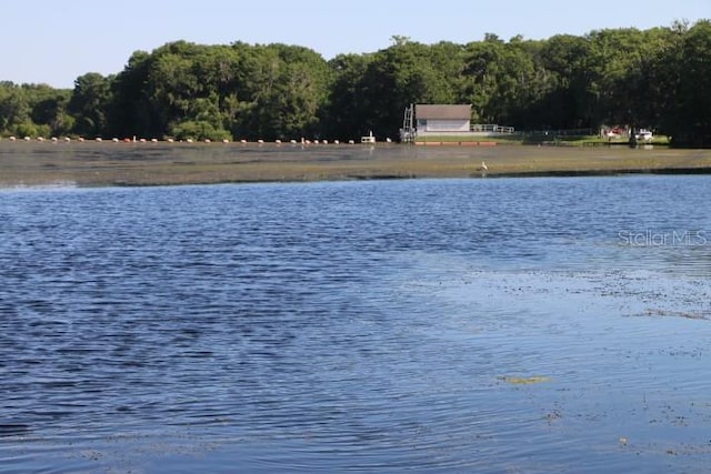 view of water feature