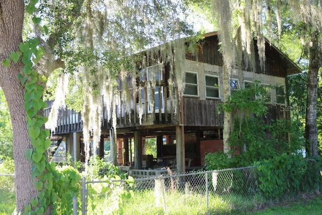 view of rear view of house