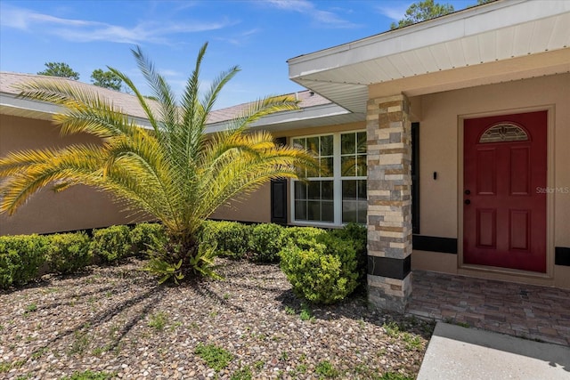 view of property entrance