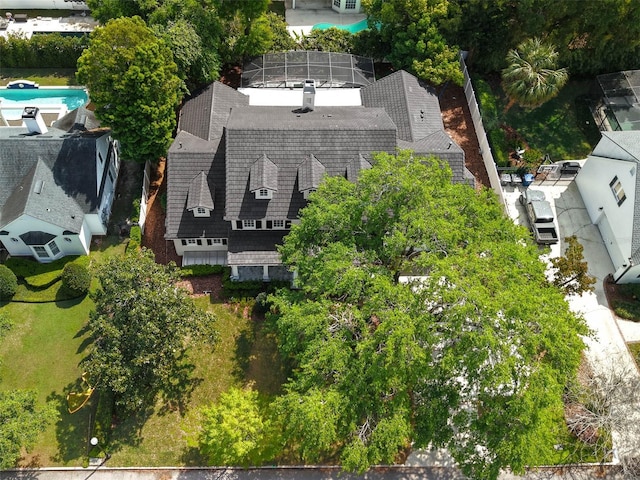 drone / aerial view