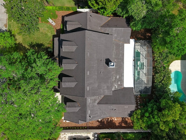 drone / aerial view
