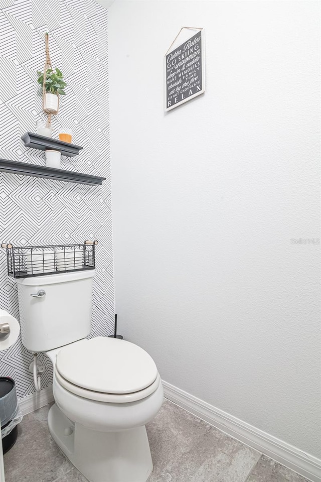 bathroom with toilet