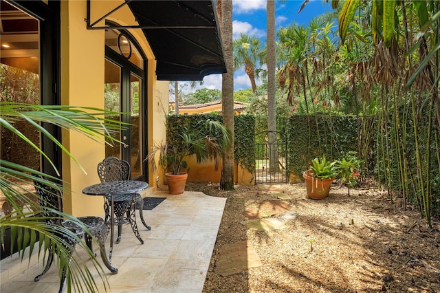 view of patio / terrace