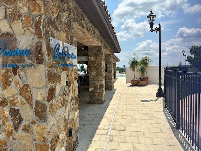 view of patio