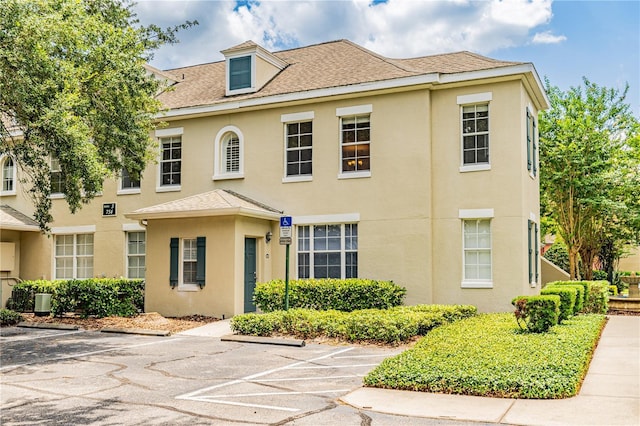 view of colonial home