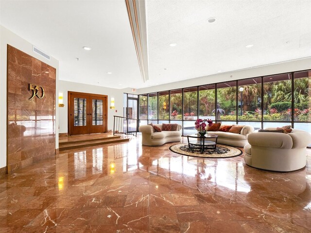 view of community lobby