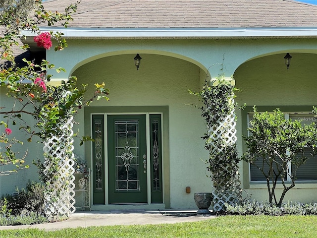 view of property entrance