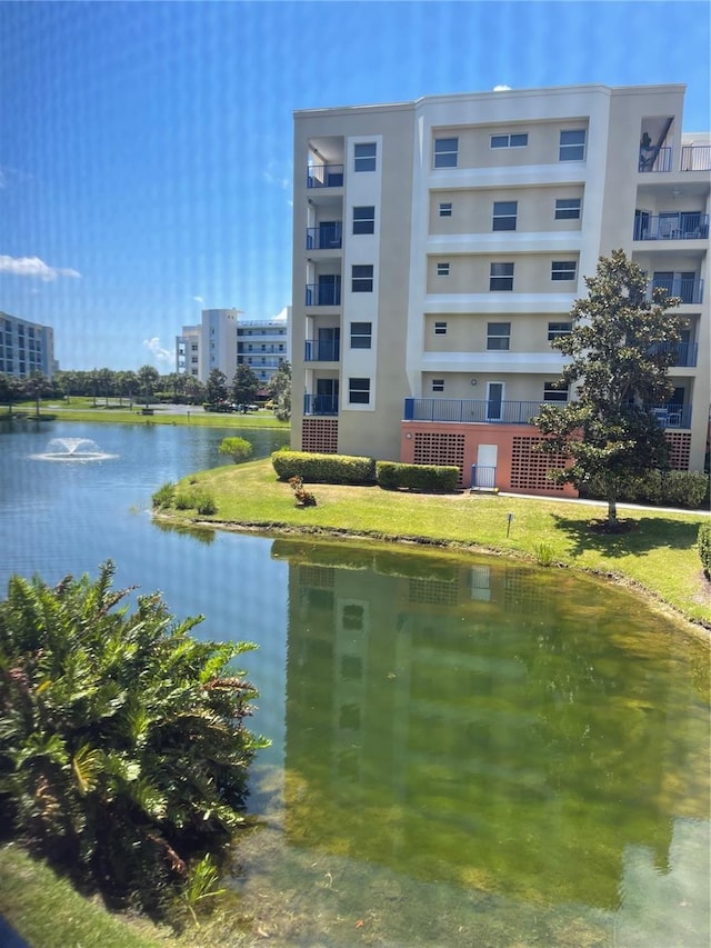 property view of water