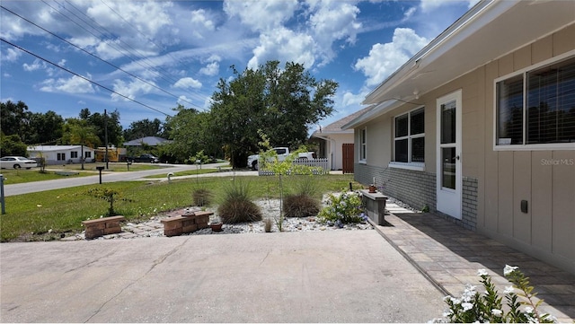 view of patio / terrace with fence