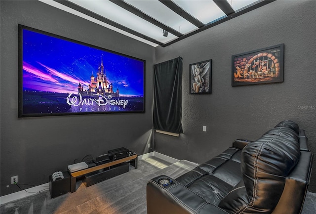 view of home theater