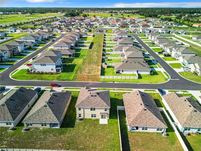 birds eye view of property featuring a residential view