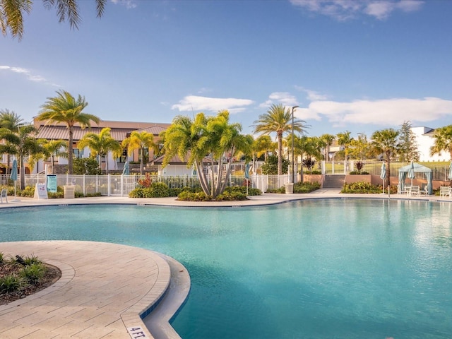 view of swimming pool