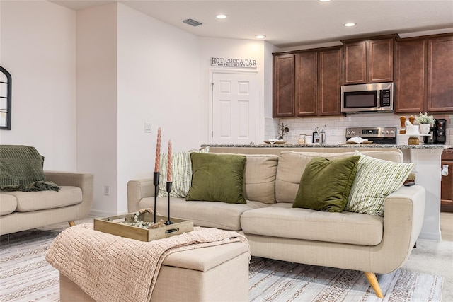 view of living room