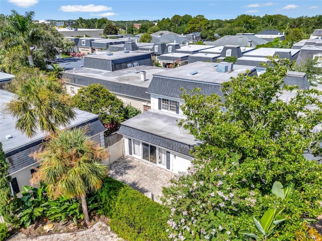 drone / aerial view featuring a residential view