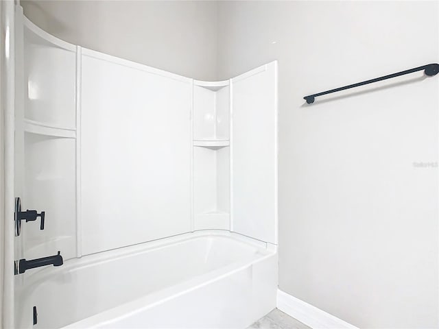 bathroom featuring shower / bathtub combination