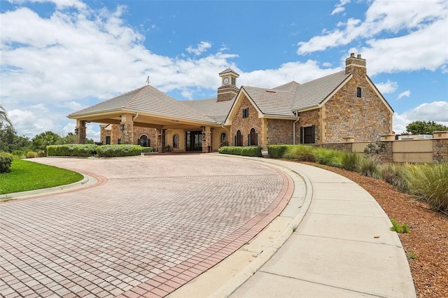 view of front of house