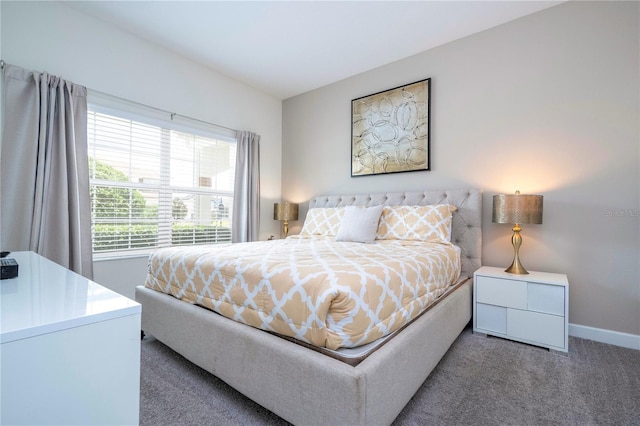 bedroom with carpet flooring