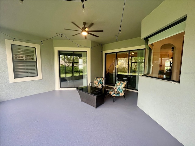32619 View Haven Ln, Sorrento, FL 32776 - view of patio / terrace featuring ceiling fan