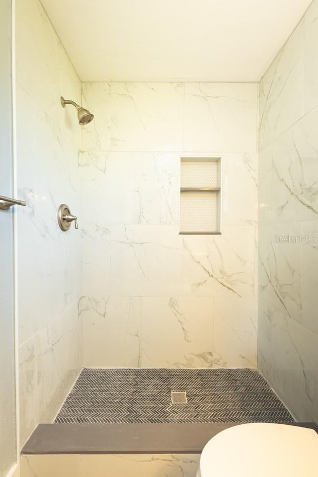4230 Ponds Dr, Cocoa, FL 32927 - bathroom with toilet and a stall shower