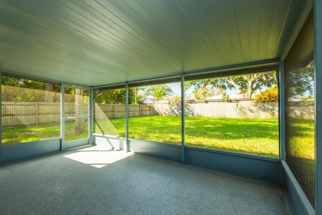 4230 Ponds Dr, Cocoa, FL 32927 - unfurnished sunroom featuring plenty of natural light