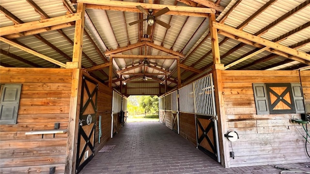 view of stable