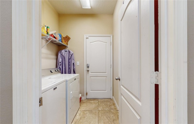 laundry area featuring independent washer and dryer