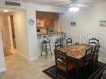 dining space featuring ceiling fan