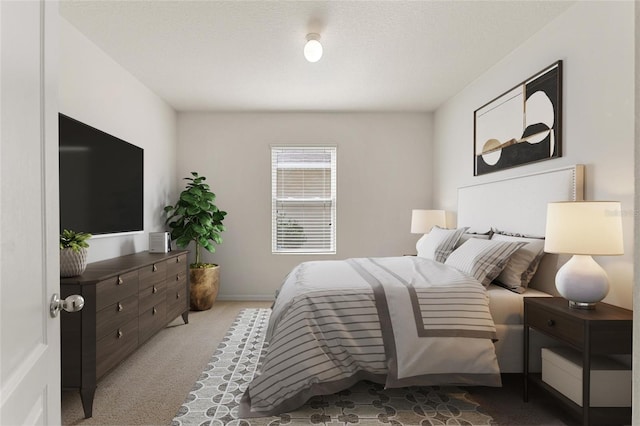 bedroom featuring carpet floors