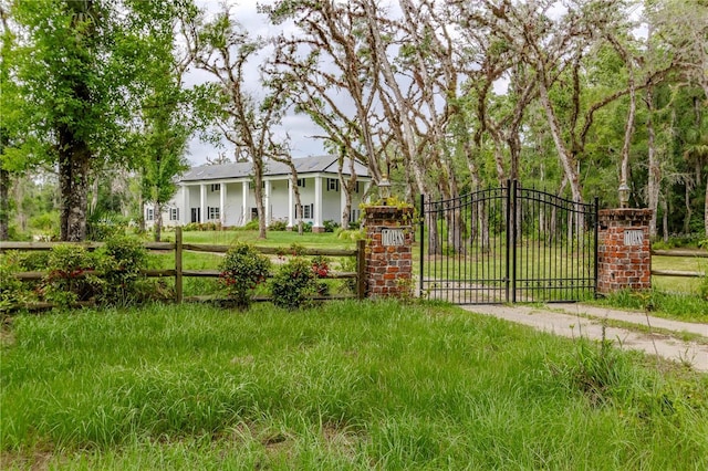 view of gate