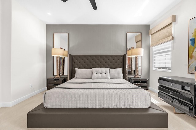 7416 Soiree Way, Reunion, FL 34747 - bedroom featuring carpet floors and a ceiling fan