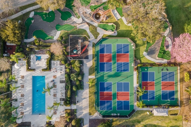 7416 Soiree Way, Reunion, FL 34747 - drone / aerial view of a pool