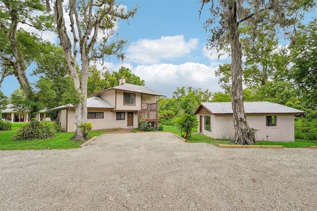 view of front of house