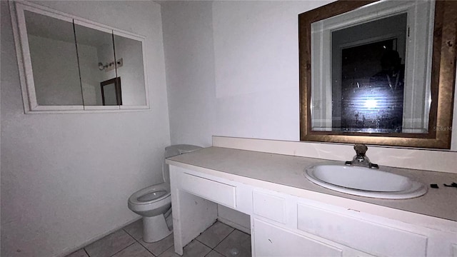 1204 Easton St, Orlando, FL 32825 - bathroom featuring toilet, tile patterned flooring, and vanity