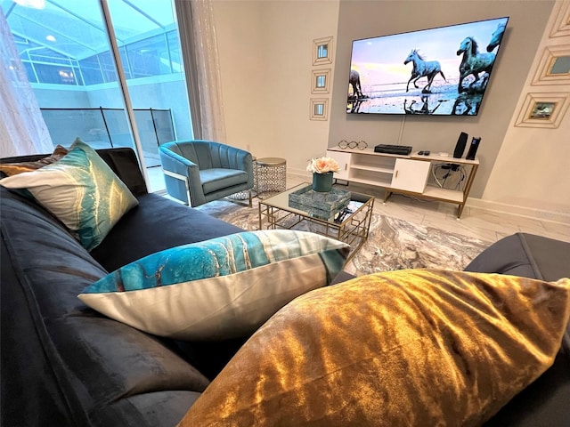 view of living room