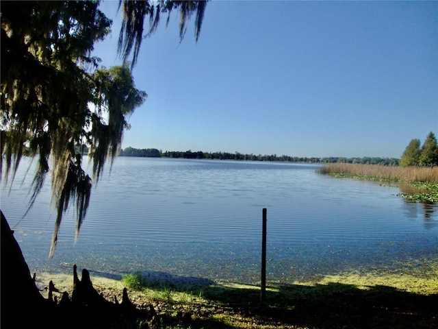 view of water feature