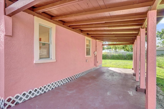 view of patio