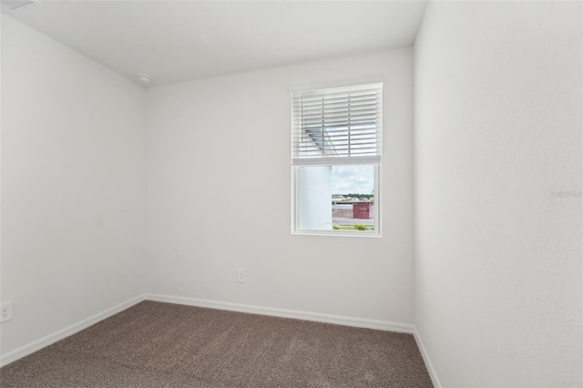 empty room featuring carpet floors