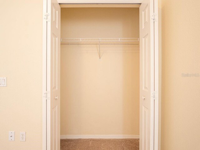 view of closet